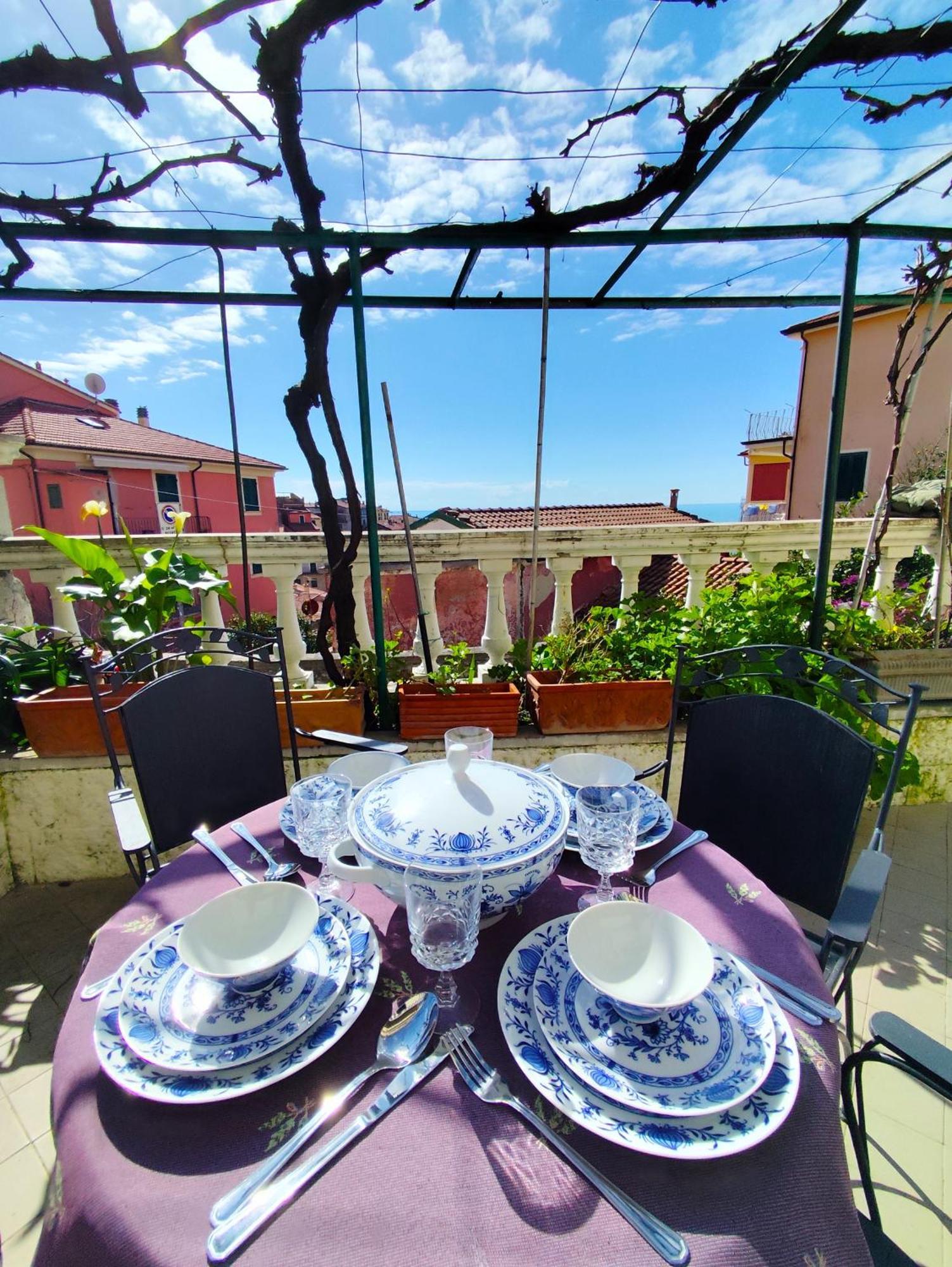 Appartamento -La Terrazza Nel Vigneto- Golfo Dei Poeti Tellaro Esterno foto